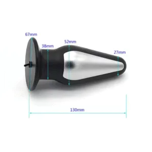 Electro Estimulador Anal con plug Grande: imagen 2