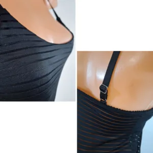 Body Musculosa Transparente Remera (art 5106) Talle 85 al 100: imagen 3