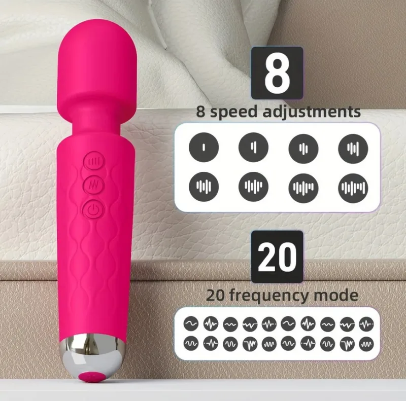 Masajeador Vibrador Usb Recargable Clitoris Masajes