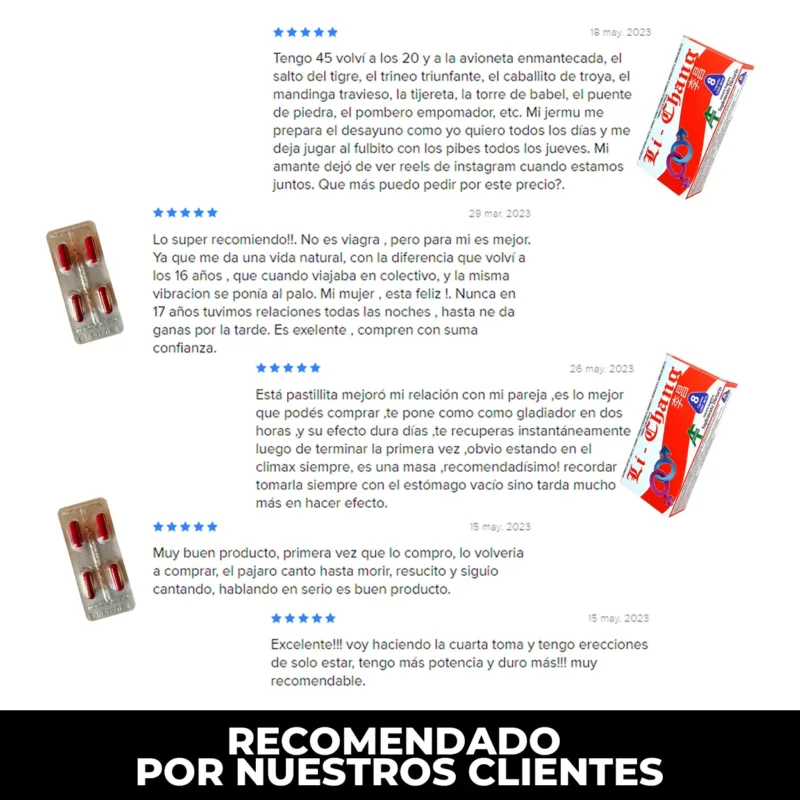 Li Chang 16 Capsulas (2x8) - Vigor Masculino