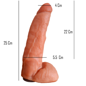 consolador de Silicona 25 x 5