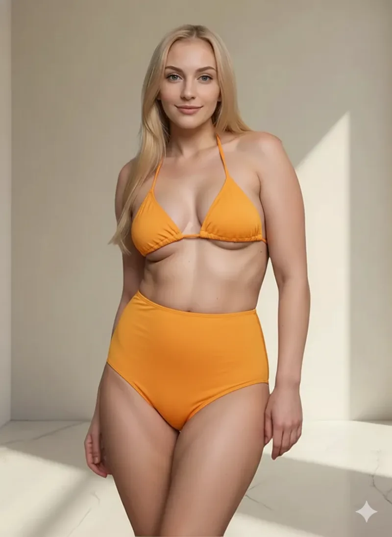 Bikini Tiro Alto Vedettina (art 5057) Talle 85 al 120