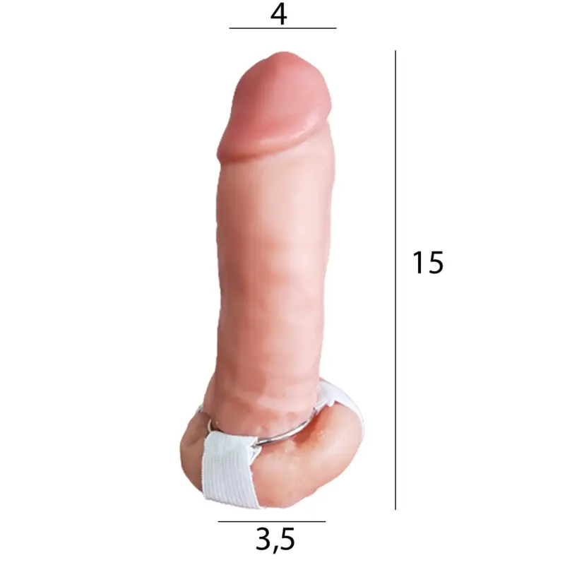 Protesis Peneana Semirigida Pellizcable Mod 4 (15×4cm)