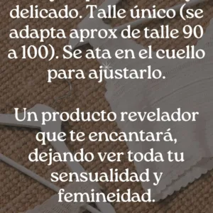 Body Puntilla Escotado (art 805) Talle 85 al 110: imagen 3