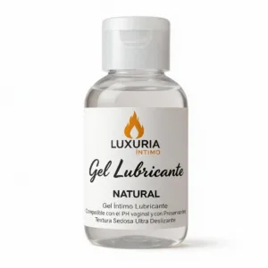 Gel Lubricante Luxuria Sabor Natural – 30cc: imagen 1