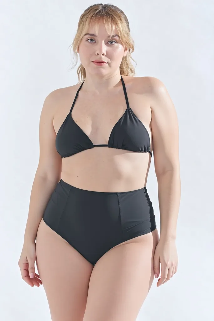 Bikini Tiro Alto Vedettina "Elle" (art 5057) Talle 85 al 120